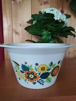 Vintage Villeroy & Boch "Flower Power" porcelán tál (Luxembourg)