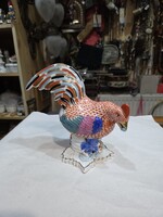 Ó-herendi pikkelyes kakas figura