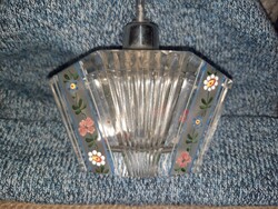 Antik Art Deco stílusú parfümös üveg