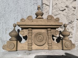 Faragott torony Ónémet stílusú Fali Óra bútor vitrin tàlaló szekrény torony dísz