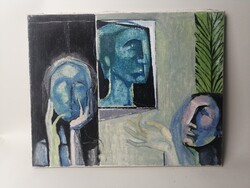 "FEJEK' - SZELÉNYI HEDVIG KÉPZŐMŰVÉSZNEK TULAJDONÍTVA