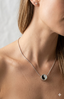 Jin Yang 925 tisztaságú ezüst nyaklánc