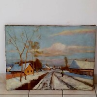 FÉNYES A. jelzéssel:Téli tanya