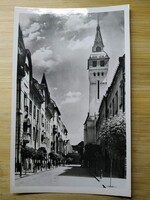 Erdély, Marosvásárhely, Ferenc József út, Weinstock fotó, kiadás, postatiszta