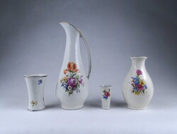 1Z456 Régi vegyes porcelán váza csomag 4 darab