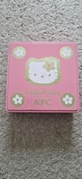 Hello Kitty japán KFC retro műanyag doboz, uzsonnásdoboz.