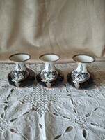 Hollóházi porcelán váza ( Jurcsák )