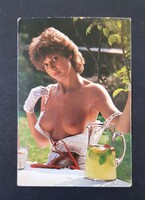 Női akt erotikus kártyanaptár 1985