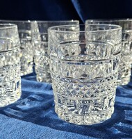 Vintage Bohemia Crystal "Brittany" kristály whisky készlet (5+1)