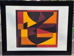 Victor Vasarely -Harpis- 1988 -
