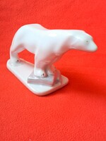 Gyulafehérvári (Alba Iulia) jegesmedve porcelán figura