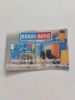 BÁRDI AUTÓ kártyanaptár 2011