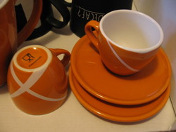 McCafe kis mokkás csésze , alátét vegyes szín 2010