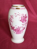 Herendi Indiai kosár mintás váza