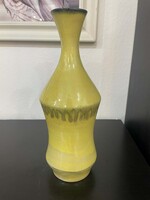 Iparművészeti váza, csurgatott máz