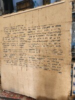 Ilona Lovas' large-scale work, station 1, exhibited several times, from 1984