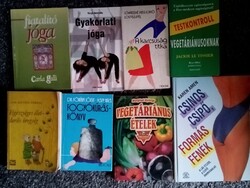 Életviteli- jóga, testkontroll, fogyókúra- könyvcsomag