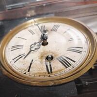 Antik Junghans ónémet falióra – Eredeti, patinás állapotban (1890-1910)