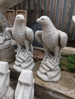 Nagy 60cm Sas szobor 1db Fagyálló műkő Kerítés kapu oszlop pillér vagy kemence dísz