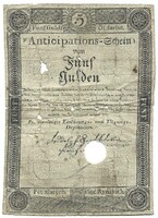 5 gulden / forint 1813 eredeti állapot nagyon ritka