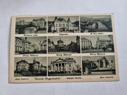 NAGYVÁRADRÓL Üdvözlet!  mozaik fekete-fehér régi  képeslap 1944 - Márton Jenő felvétele