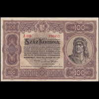 Magyarország 100 Korona 1920 VF