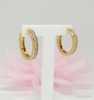 Xuping aranyozott antiallergén karika fülbevaló, 20 mm (2687)