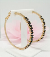 Xuping aranyozott antiallergén karika fülbevaló, 45 mm (2134)