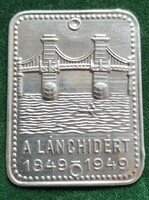 A LÁNCHÍDÉRT 1849-1949, bárca