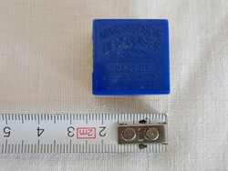 Üveg 18x18 mikroszkóp fedőüveg eredeti csomagolásban VEB Glaswerke Ilmenau retro 1961
