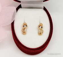 Xuping aranyozott antiallergén karika fülbevaló, 12 mm (2221)