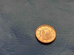 SPANYOLORSZÁG 1 EURO CENT 2025 VI.FÜLÖP KIRÁLY PÉNZE! UNC!