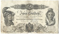 2 forint / gulden 1848 Ritka Restaurált nagyon ritka