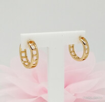 Xuping aranyozott antiallergén karika fülbevaló, 15 mm (2817)