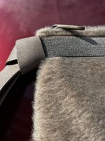 Brunello Cucinelli eredeti szőrme clutch / luxus mini táska