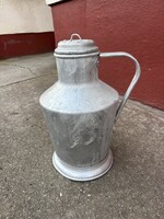 Alumínium Ceglédi kanna kanta kanna  nosztalgia darab paraszti dekoráció zenei eszköz