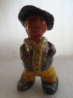 Antik H. Rahmer Mária Art Deco kerámia figura  képek szerint  13 cm  389 gramm szép darab