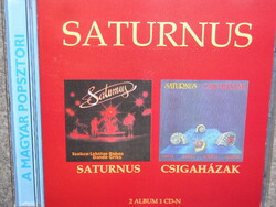 SATURNUS SATURNUS CSIGAHÁZAK CD ÚJ - 2 album 1 CD-n -