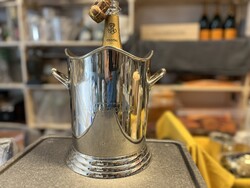 CHAMPAGNE CLUB - Louis Roederer ezüstözött pezsgőveder a Cristal pezsgőkhöz – „Beatrice”