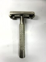 Régi Vintage Szoknyás Végű Gillette Biztonsági Borotva F-2 Made in USA 1960