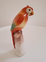 Herendi Papagáj Porcelánfigura