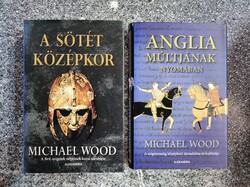 Michael Wood 2 db könyv: A sötét középkor - Anglia multjának nyomában. Alexandra, 2006-2007