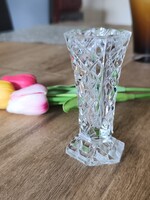 Bohemia kristály ibolya váza