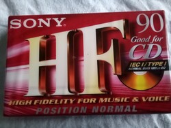 Sony HF 90 perces magnókazetta