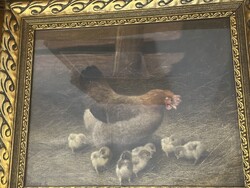 Eladó Heyer Arthur Kakaós festmény Német festő művész
