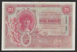 20 korona 1900 (restaurált) VG+