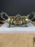 Antik szecessziós réz kaspó / váza