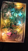 Retró karácsonyi fény fűzér égő, izzósor