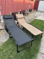Folding New Sun Lounger Bed Garden Furniture
