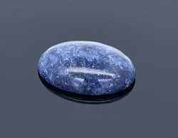 • Természetes szodalit drágakő   fantázia kaboson,7.9 ct ékszerészeknek, gyűjtőknek, hobby célra stb